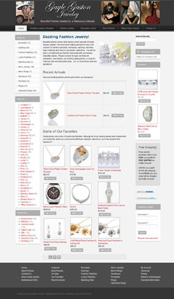 gaylegastonjewelry.com - an ecommerce website selling jewelry